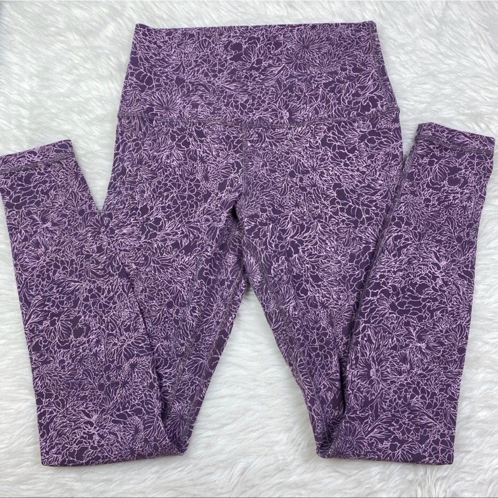 Lululemon Align Leggings 28in  in Arabesque Antoinette Smoky Quartz